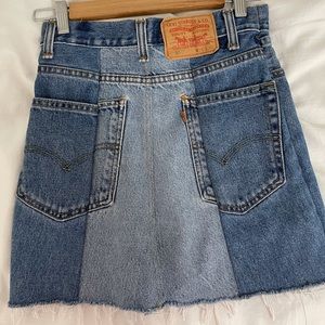 urban outfitters levis denim skirt! so cutee